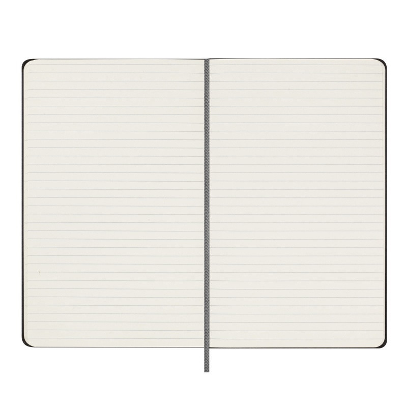 Kalendarz tygodniowy MOLESKINE bez dat, L, twarda oprawa, 13x21cm, czarny