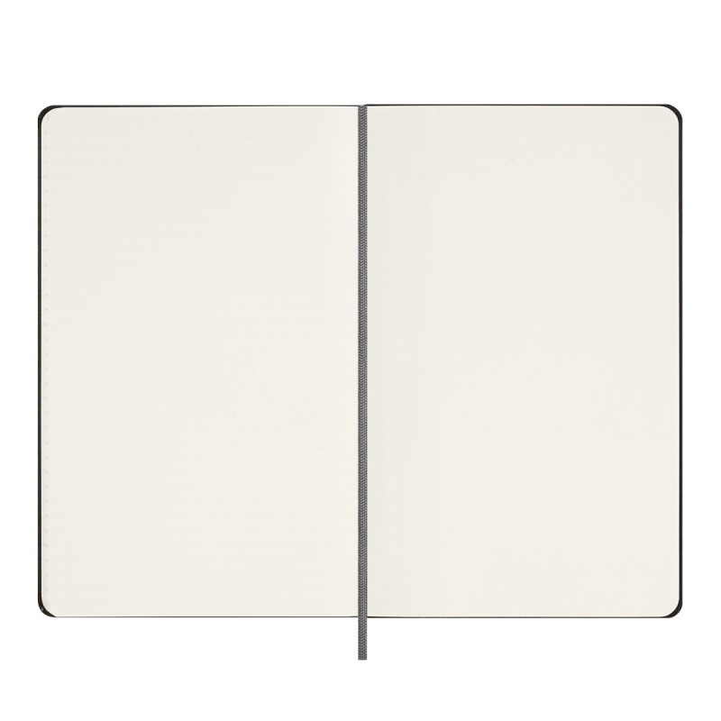 Kalendarz tygodniowy MOLESKINE bez dat, L, twarda oprawa, 13x21cm, czarny