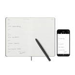 Kalendarz tygodniowy MOLESKINE Smart 2025, L, twarda oprawa, 13x21cm, czarny