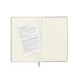 Kalendarz tygodniowy MOLESKINE Smart 2025, L, twarda oprawa, 13x21cm, czarny