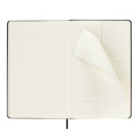 Kalendarz tygodniowy vertykalny MOLESKINE Pro 2025, 12M, L, twarda oprawa, 13x21cm, czarny