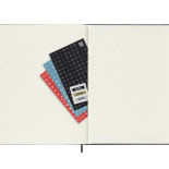 Kalendarz tygodniowy vertykalny MOLESKINE Pro 2025, 12M, XL, twarda oprawa, 19x25cm, czarny