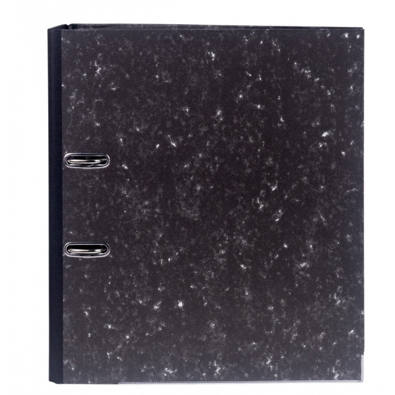 Segregator DONAU ECO, A4/80mm, grzbiet czarny