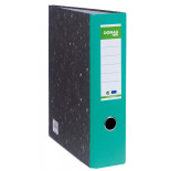 Segregator DONAU ECO, A4/80mm, grzbiet zielony