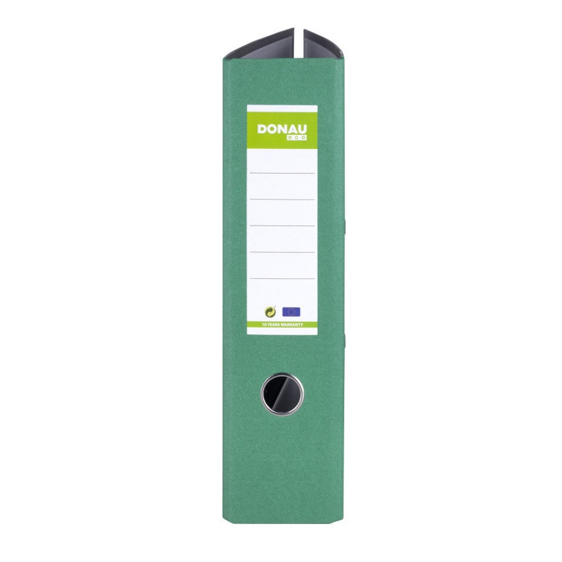 Segregator DONAU ECO, A4/80mm, grzbiet zielony