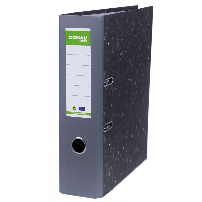 Segregator DONAU ECO, A4/80mm, grzbiet szary