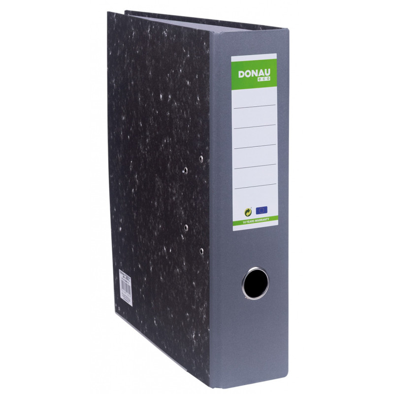 Segregator DONAU ECO, A4/80mm, grzbiet szary