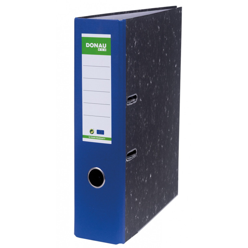 Segregator DONAU ECO, A4/80mm, grzbiet granatowy