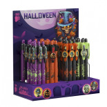 Display długopisów automatycznych ICO Halloween, 48 szt., mix kolorów