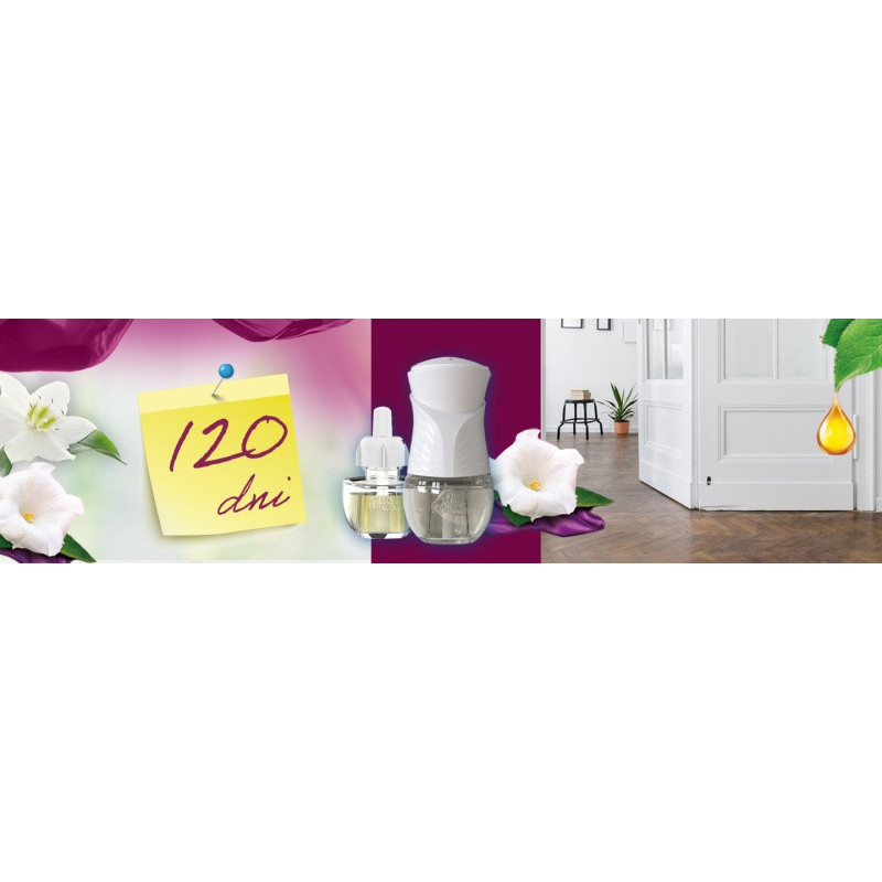 Elektryczny odświeżacz powietrza AIR WICK z wkładem księżycowa lilia, 19ml