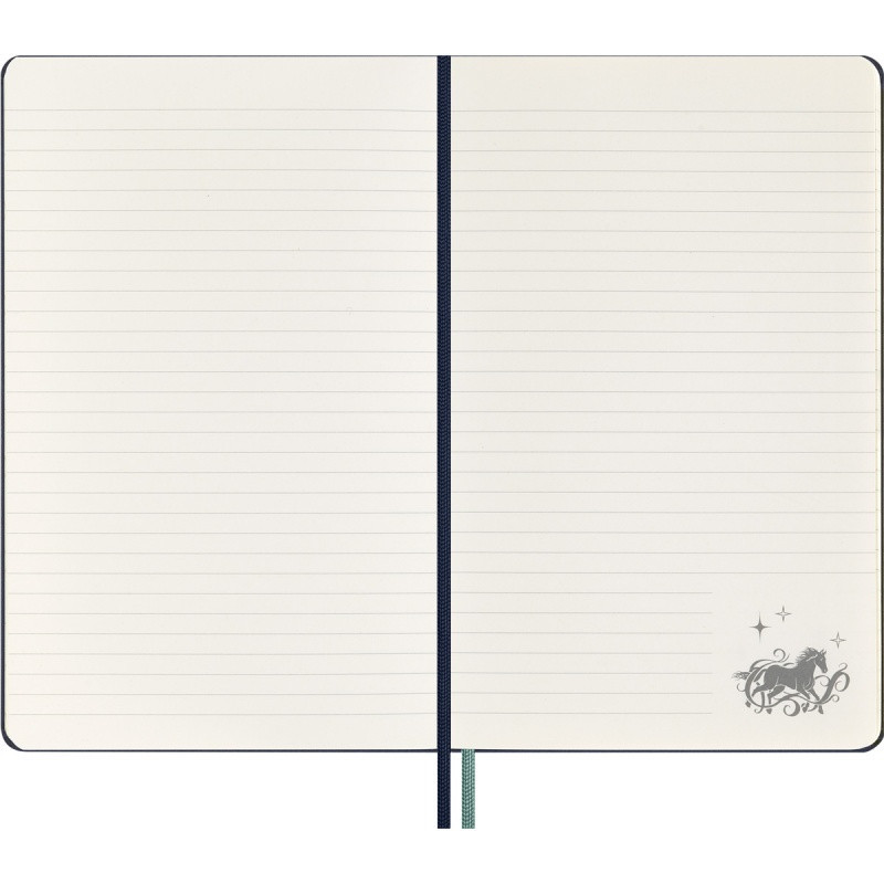 Notatnik MOLESKINE Harry Potter Patronum 2024, 13x21cm, w linie, edycja limitowana