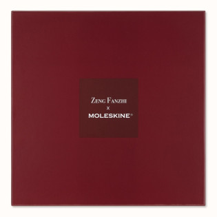 Zestaw MOLESKINE Rok Smoka Zeng Fanzhi 2024, szkicownik + kredki, edycja limitowana, w pudełku
