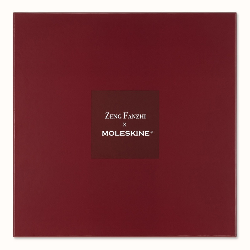 Zestaw MOLESKINE Rok Smoka Zeng Fanzhi 2024, szkicownik + kredki, edycja limitowana, w pudełku