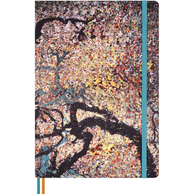 Zestaw MOLESKINE Rok Smoka Zeng Fanzhi 2024, szkicownik + kredki, edycja limitowana, w pudełku