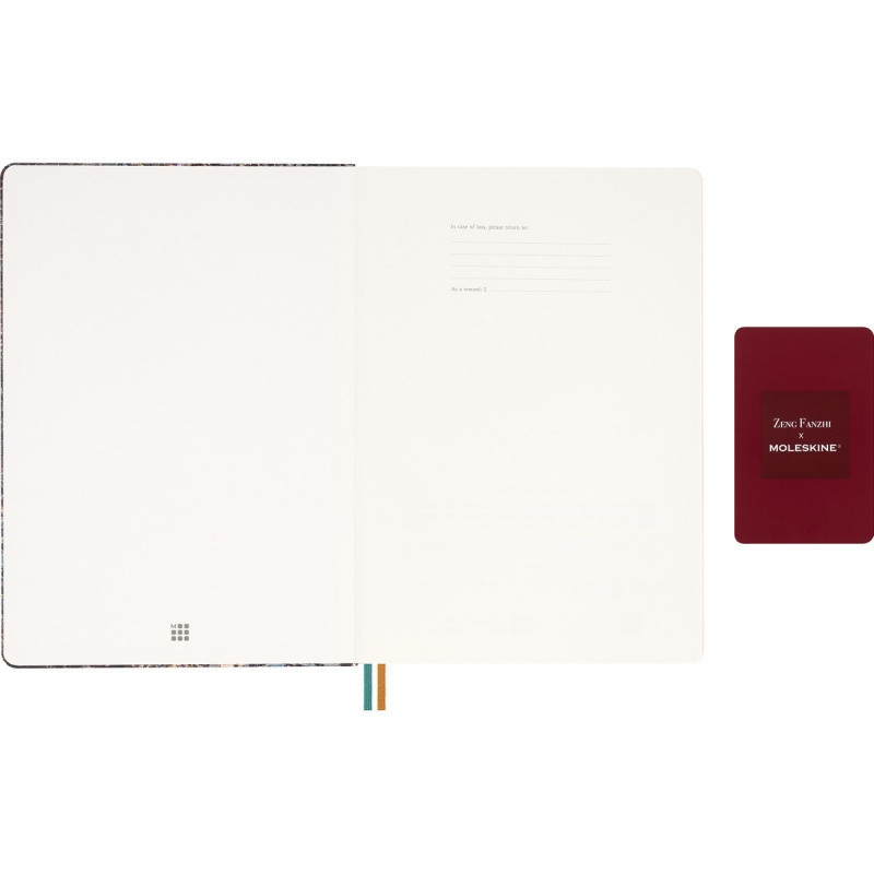 Zestaw MOLESKINE Rok Smoka Zeng Fanzhi 2024, szkicownik + kredki, edycja limitowana, w pudełku