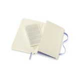 Notes MOLESKINE Classic P (9x14cm), gładki, miękka oprawa, 192 strony, hydrangea blue