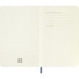 Notes MOLESKINE Classic P (9x14cm), gładki, miękka oprawa, 192 strony, hydrangea blue
