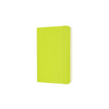 Notes MOLESKINE Classic P (9x14cm), gładki, miękka oprawa, 192 strony, lemon green