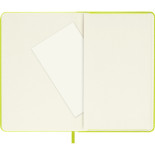 Notes MOLESKINE Classic P (9x14cm), gładki, twarda oprawa, 192 strony, lemon green