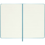 Notes MOLESKINE Classic P (9x14cm), w linie, twarda oprawa, 192 strony, reef blue