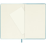 Notes MOLESKINE Classic P (9x14cm), w linie, twarda oprawa, 192 strony, reef blue