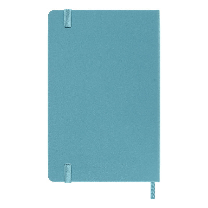 Notes MOLESKINE Classic P (9x14cm), w linie, twarda oprawa, 192 strony, reef blue