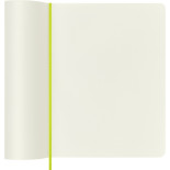 Notes MOLESKINE Classic XL (19x25cm), gładki, miękka oprawa, 192 strony, lemon green