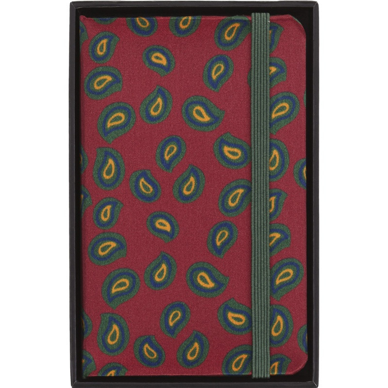 Notes MOLESKINE Pro Jedwab XS, gładki, edycja limitowana, w pudełku, bordowy