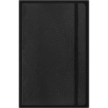 Notes MOLESKINE Pro Boa, synt. skóra węża, w linie, edycja limitowana, w pudełku, czarny