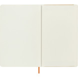 Notes MOLESKINE Pro Vege, synt. skóra węża, w linie, edycja limitowana, w pudełku, pomarańczowy