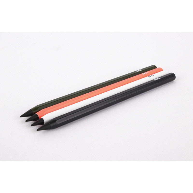 Display ołówków wiecznych APLI Infinite, HB, pudełko kart. z zawieszką, 20 szt., mix kolorów