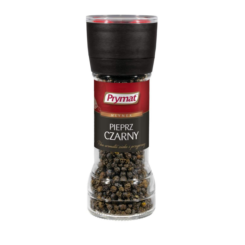 Pieprz czarny PRYMAT, ziarnisty, młynek, 47g