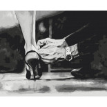 Malowanie po numerach BRUSHME, 40x50 cm, mowa ciała 3, 1 szt., w pudełku