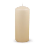 Świeca słupek DONAU HOME, 80x200 mm, kremowa
