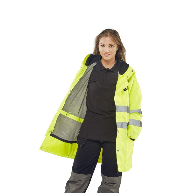 Kurtka ostrzegawcza BEESWIFT Elsener, 7w1, rozm. 4XL, żółta