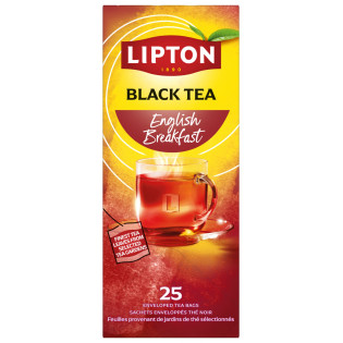 Herbata LIPTON Feel Good Selection, Energise, English Breakfast, 25 kopert