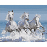 Malowanie po numerach IDEYKA, 40x50 cm, gwałtowna fala, 1 szt., w pudełku