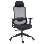 Fotel biurowy OFFICE PRODUCTS Siros, czarny