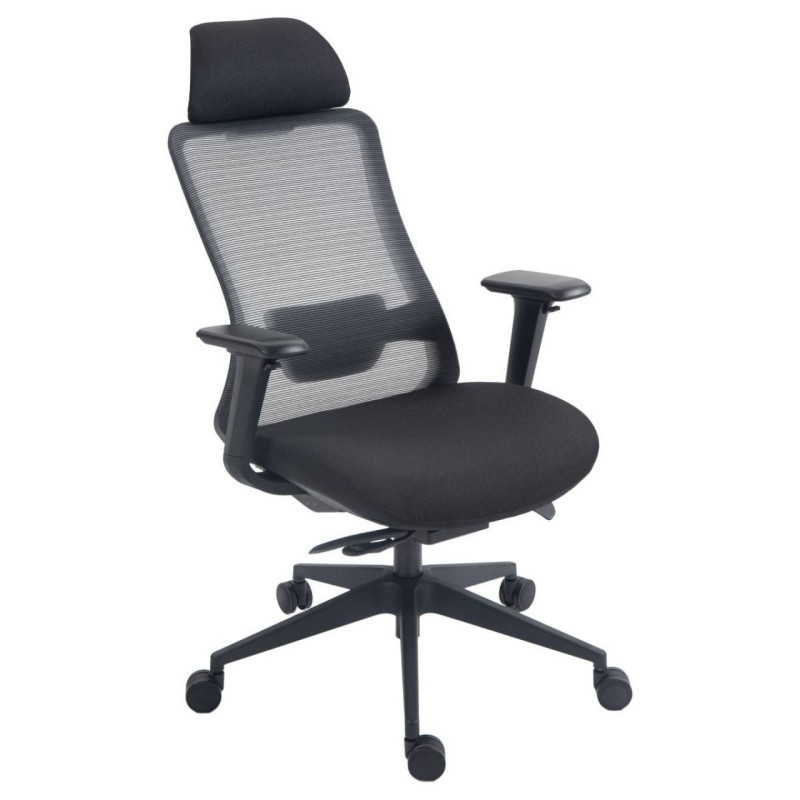 Fotel biurowy OFFICE PRODUCTS Siros, czarny