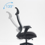 Fotel biurowy OFFICE PRODUCTS Siros, czarny