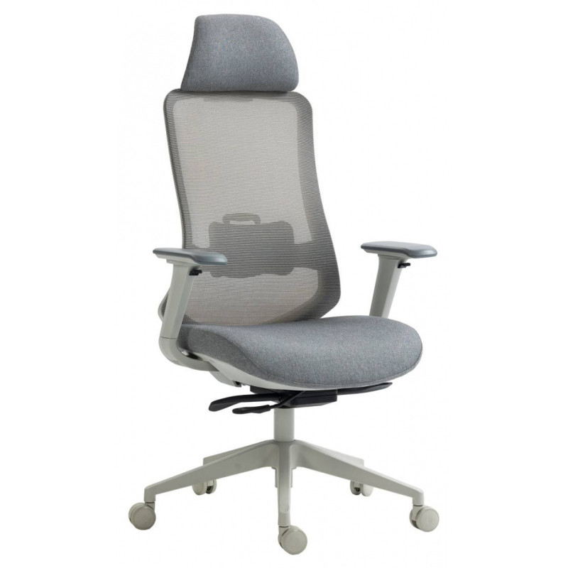 Fotel biurowy OFFICE PRODUCTS Siros, szary