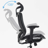 Fotel biurowy OFFICE PRODUCTS Egina,czarny