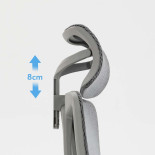 Fotel biurowy OFFICE PRODUCTS Egina, szary