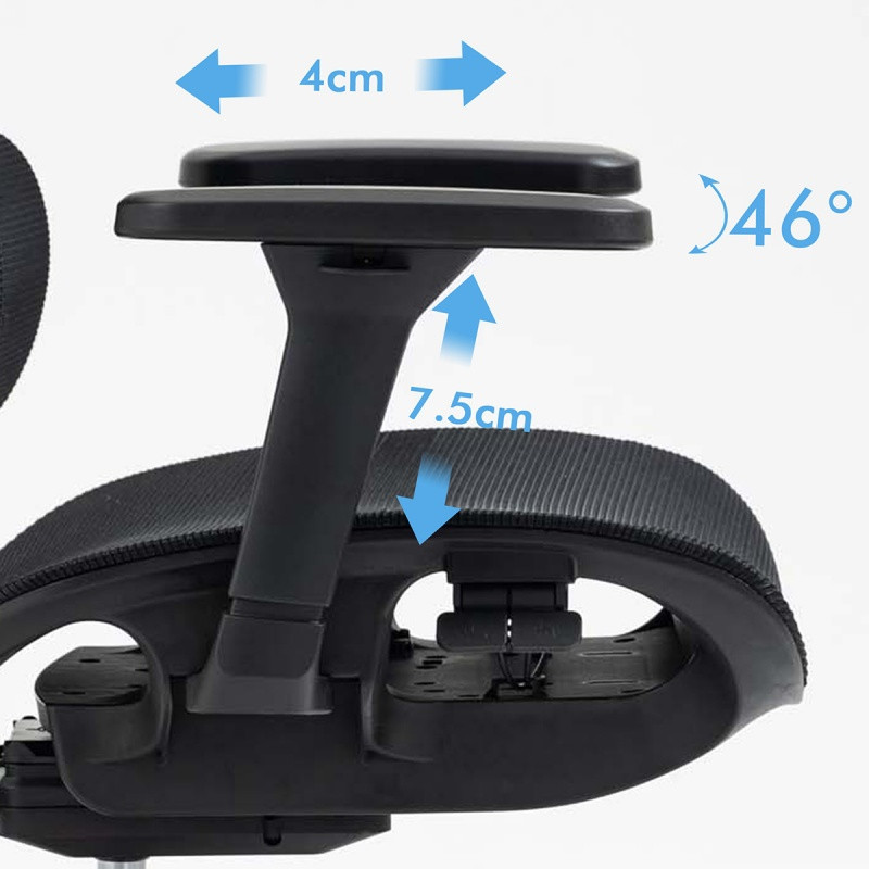 Fotel biurowy OFFICE PRODUCTS Skorpios, czarny