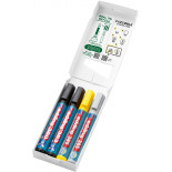 Zestaw markerów do efektów na flipchartach e-385, e-380 i e-383 EDDING, 4 szt., mix kolorów
