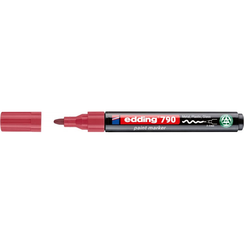 Marker olejowy e-790 EDDING, PCR, różowy