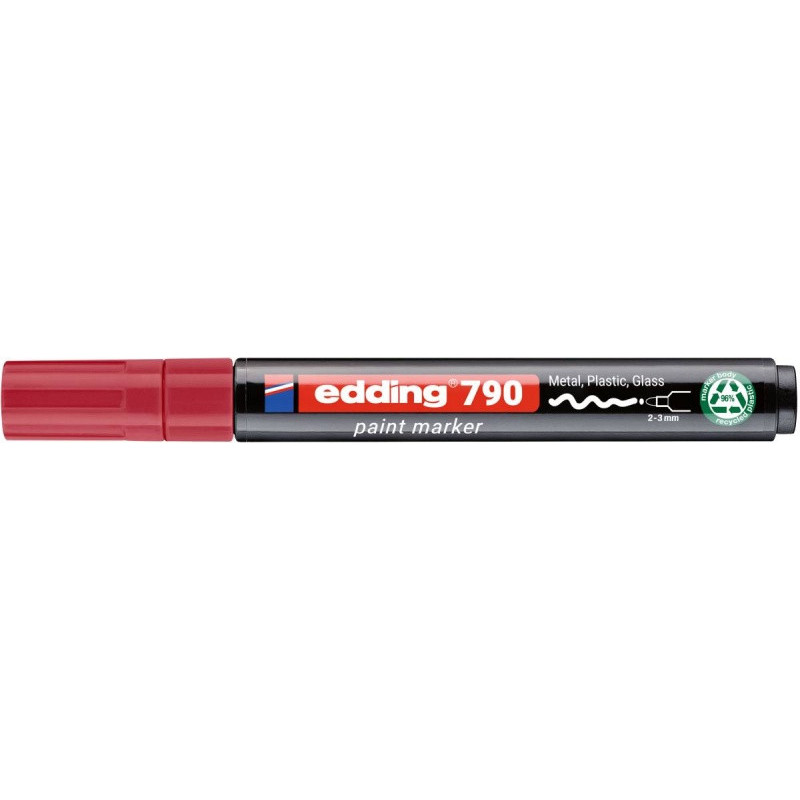 Marker olejowy e-790 EDDING, PCR, różowy