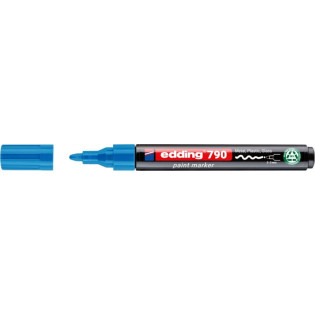 Marker olejowy e-790 EDDING, PCR, jasnoniebieski