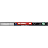Marker olejowy e-791 EDDING, PCR, srebrny