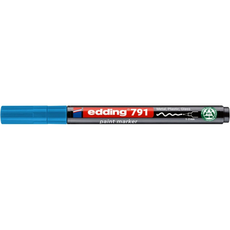 Marker olejowy e-791 EDDING, PCR, jasnoniebieski